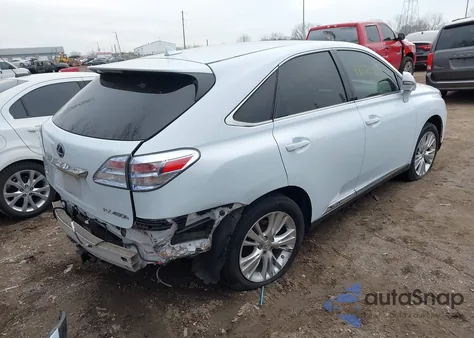 2010 Lexus Rx 450H из США, поврежденный, VIN JTJZB1BA9A2400218